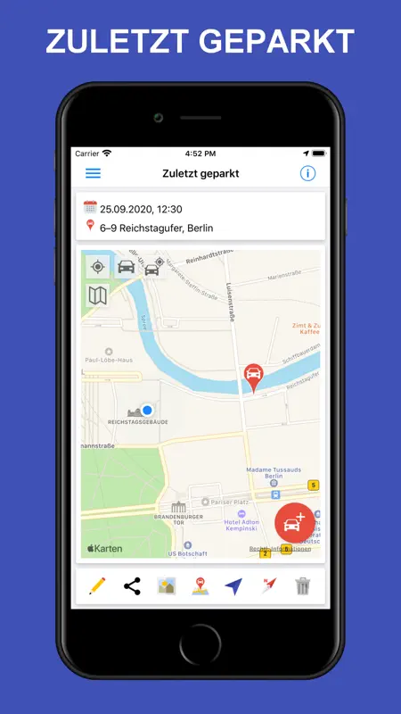ParKing P - Wo ist mein Auto? screenshot 1 of 7
