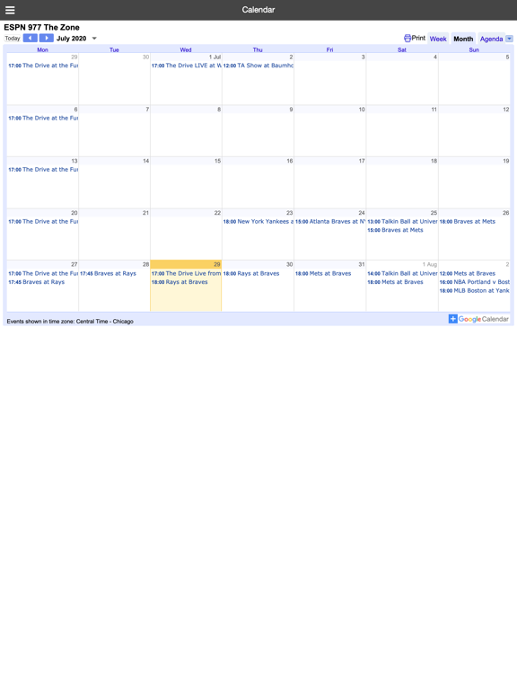 977 ESPN iPad screenshot 4 - Sports app