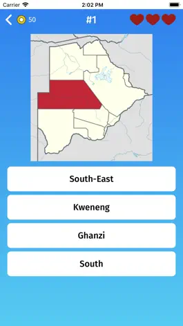 Game screenshot Botswana: Provinces Quiz Game apk