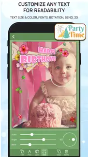 happy birthday cards maker iphone screenshot 3