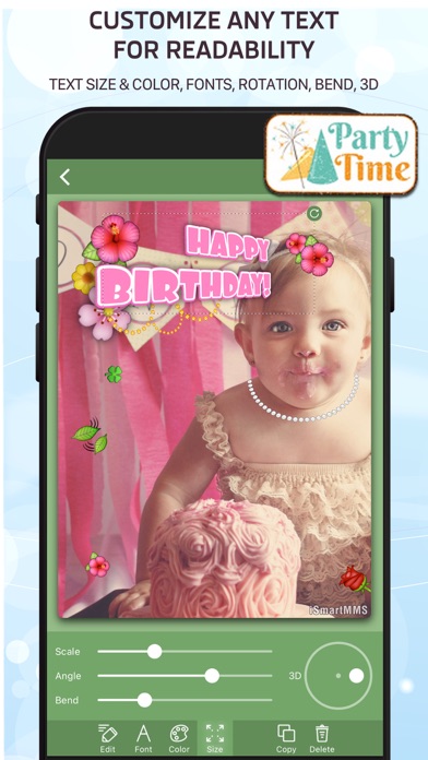 Screenshot #3 pour Happy BirthDay Cards Maker