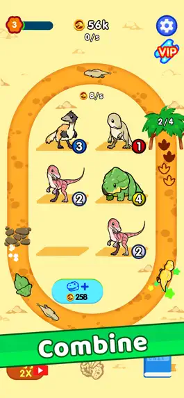 Game screenshot Merge Dinosaurs mod apk