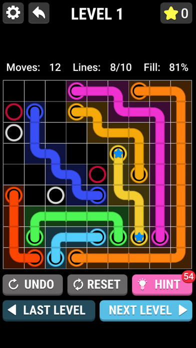 Pipe Connect Brain Puzzle Game Screenshot
