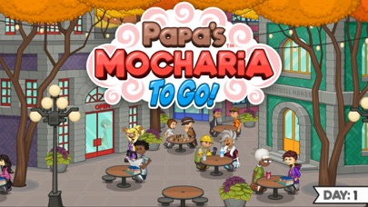 Papa's Mocharia To Go! screenshot 1