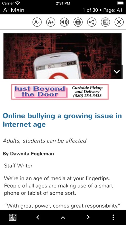 Woodward News screenshot-3
