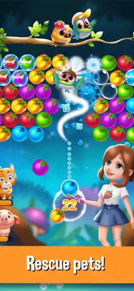 Game screenshot Bubble Shooter Fruit mod apk