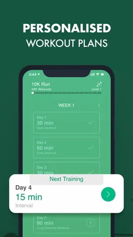Game screenshot 10K Run Coach & Tracking App hack