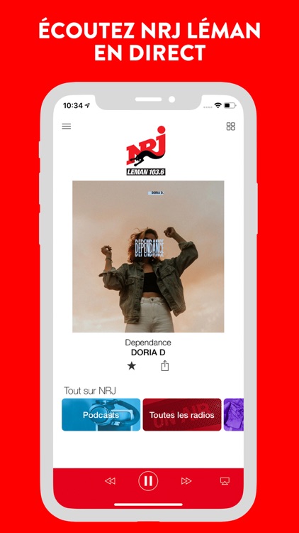 NRJ Léman : Podcasts, Musique