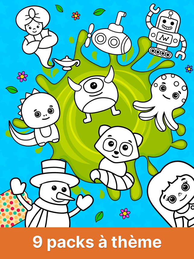 ‎Jeux pour enfant de coloriage Capture d'écran