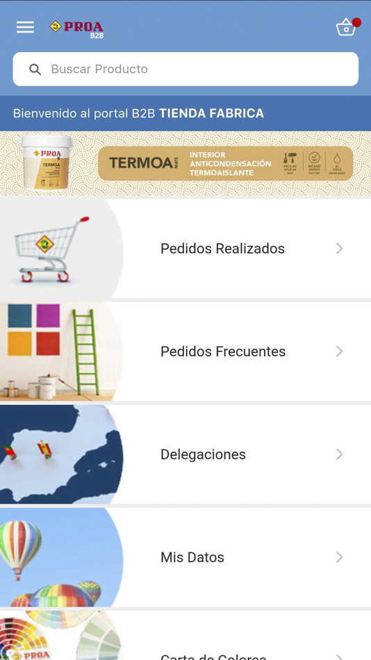 #3. PINTURAS PROA B2B (iOS) By: teconsite