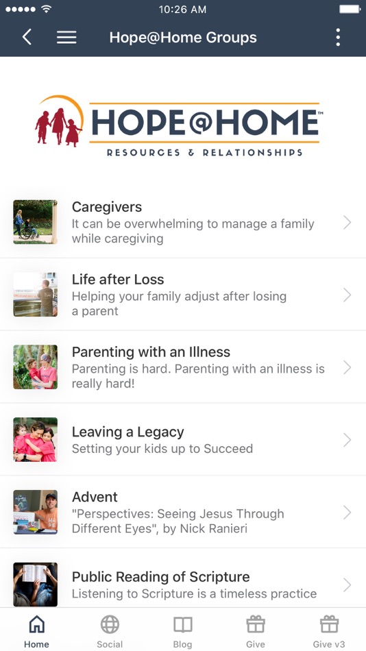#2. Inheritance of Hope Hope@Home (iOS) Podle: INHERITANCE OF HOPE, INC.