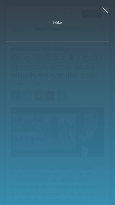 Info Press Albania Screenshot