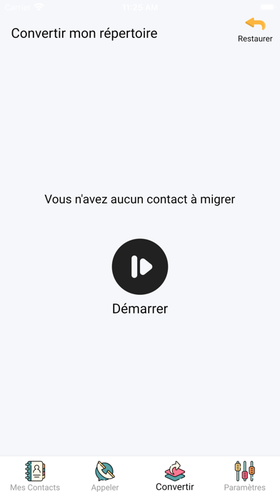 BlouContact Screenshot