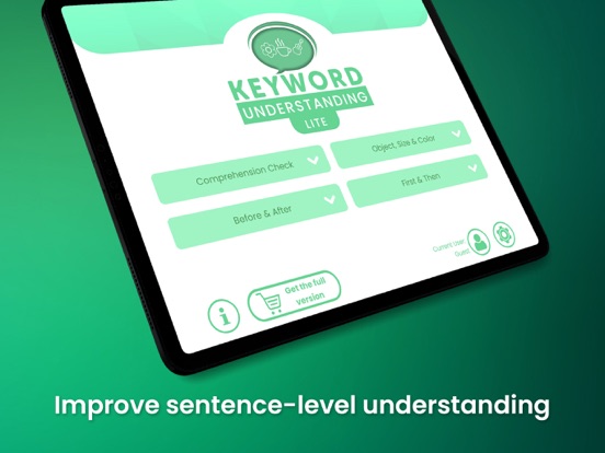 Screenshot #5 pour Keywords Understanding Lite