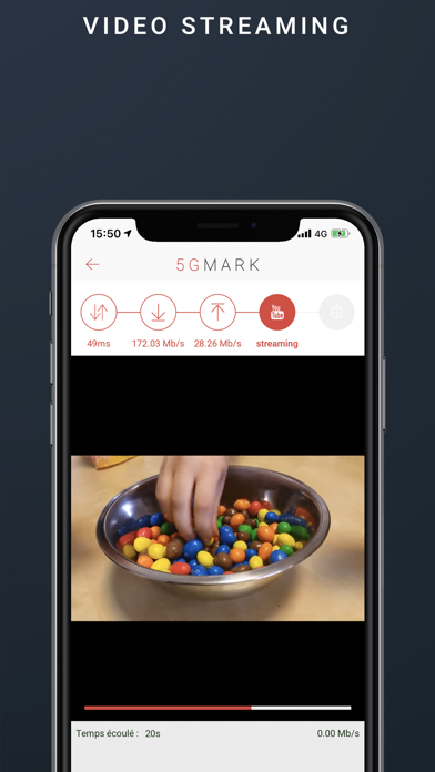 5GMARK (3G/4G/5G speed test) Screenshot