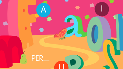 Completar palabras con vocales Screenshot