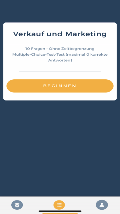 Einzelhandelskaufmann/-frau Screenshot
