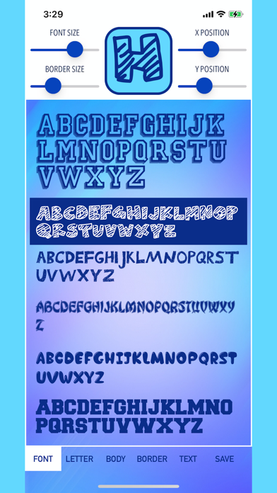 Screenshot #3 pour Icon Text Maker
