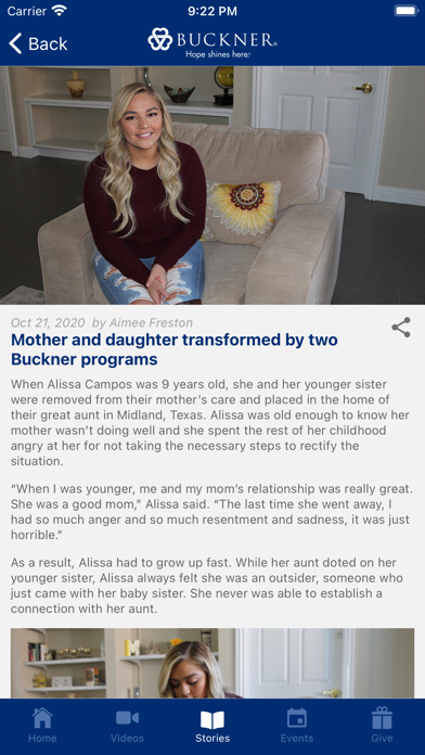Buckner International Screenshot