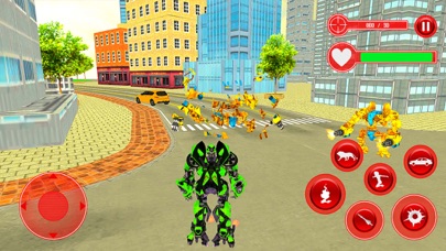 Lion Robot Transform Attack Screenshot