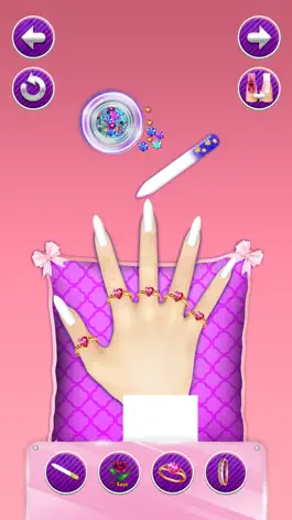 Game screenshot Nails Art 3D - Among Spa Salon hack