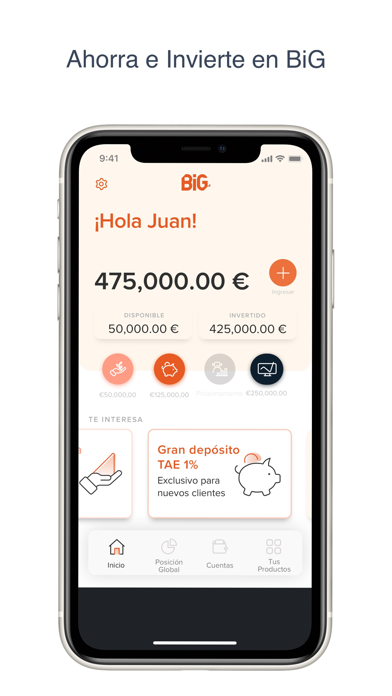 Banco BiG | España Screenshot