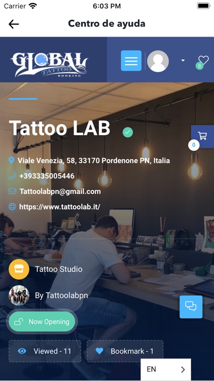 Global Tattoo Booking