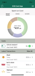EXB Card App screenshot #1 for iPhone