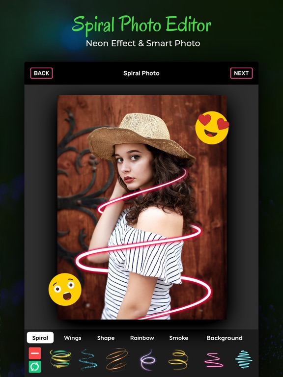Screenshot #6 pour Spiral Photo Editor
