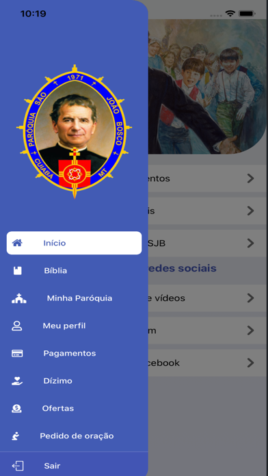 PSJB - Paroquia São João Bosco Screenshot 1 - AppWisp.com PSJB - Paroquia São João Bosco Screenshot 1 - AppWisp.com