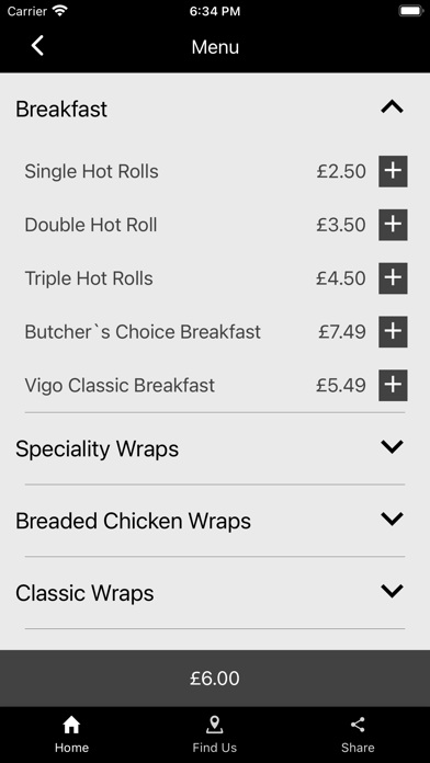 Mahonys Steak House Screenshot