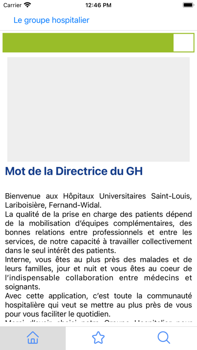 Livret Internes Paris 10 AP-HP Screenshot