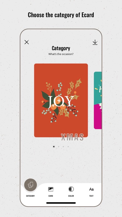 Screenshot #1 pour Thank You Card Maker