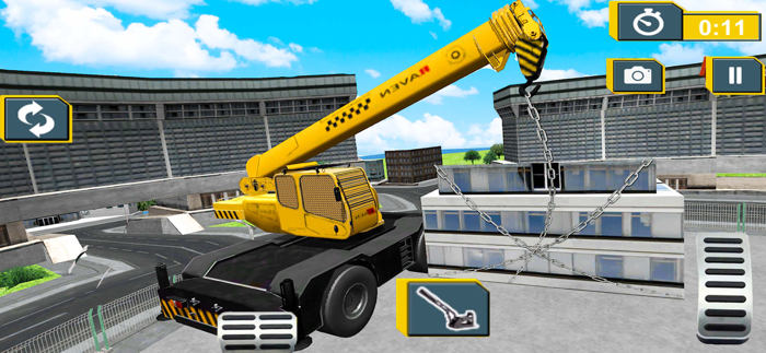 Crane Simulator Operator Game