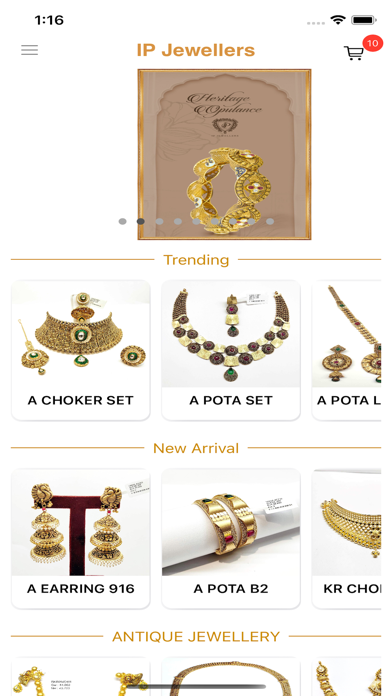 IPJewellers Screenshot