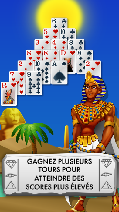 Screenshot #3 pour Solitaire Pyramide - Égypte