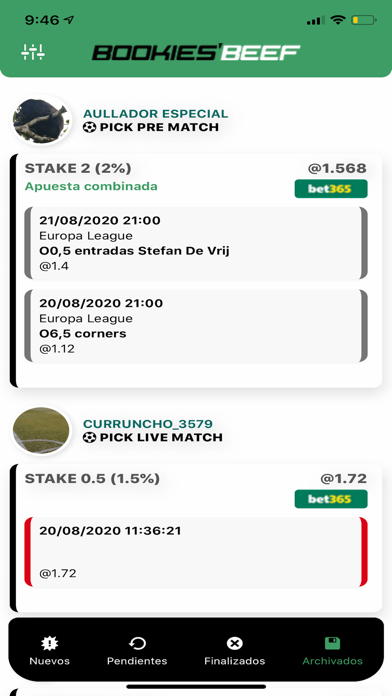 Screenshot #2 pour BookiesBeef