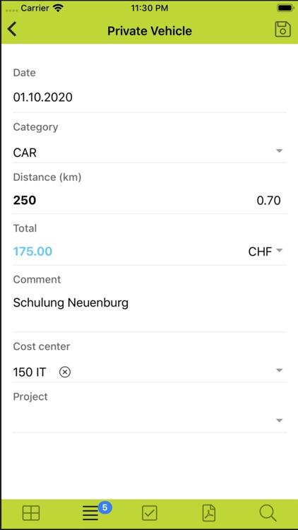 Soreco Xpenses Cloud screenshot-4