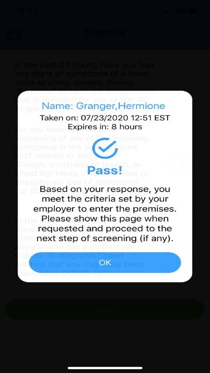 TreeRing Health Screening