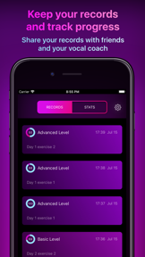 Vocal Workout: Singing lessons screenshot