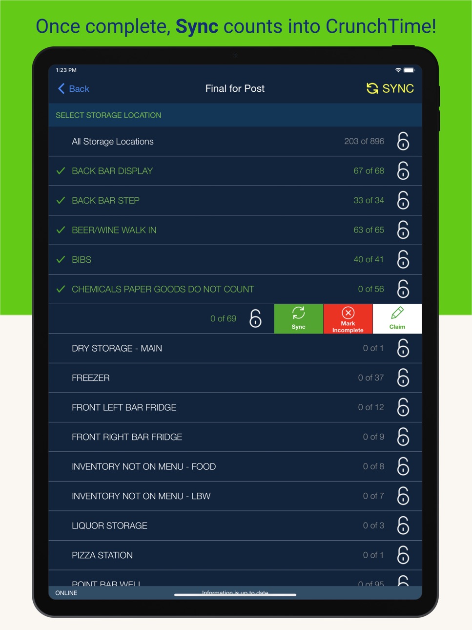 iPad screenshot