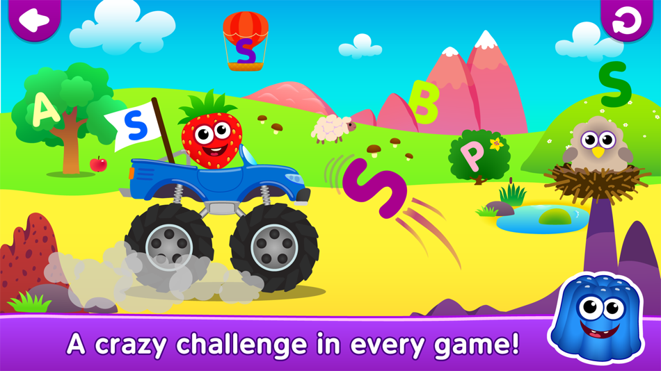 #4. ABC Learning games for kid (iOS) 由: Funny Food: Kids Learning Games