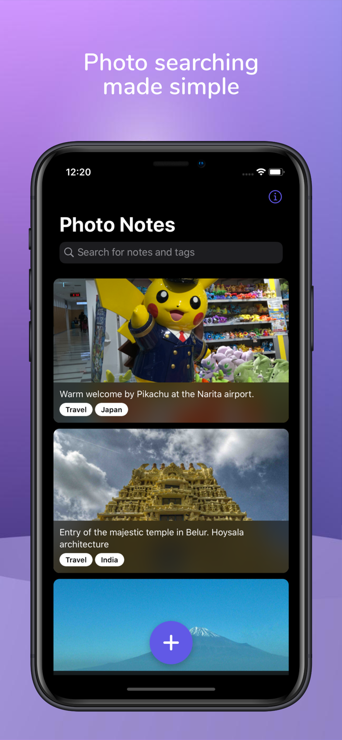 Photon - Add caption to Photos