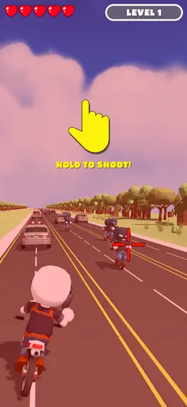 Game screenshot Traffic Chase - Moto Shooting mod apk