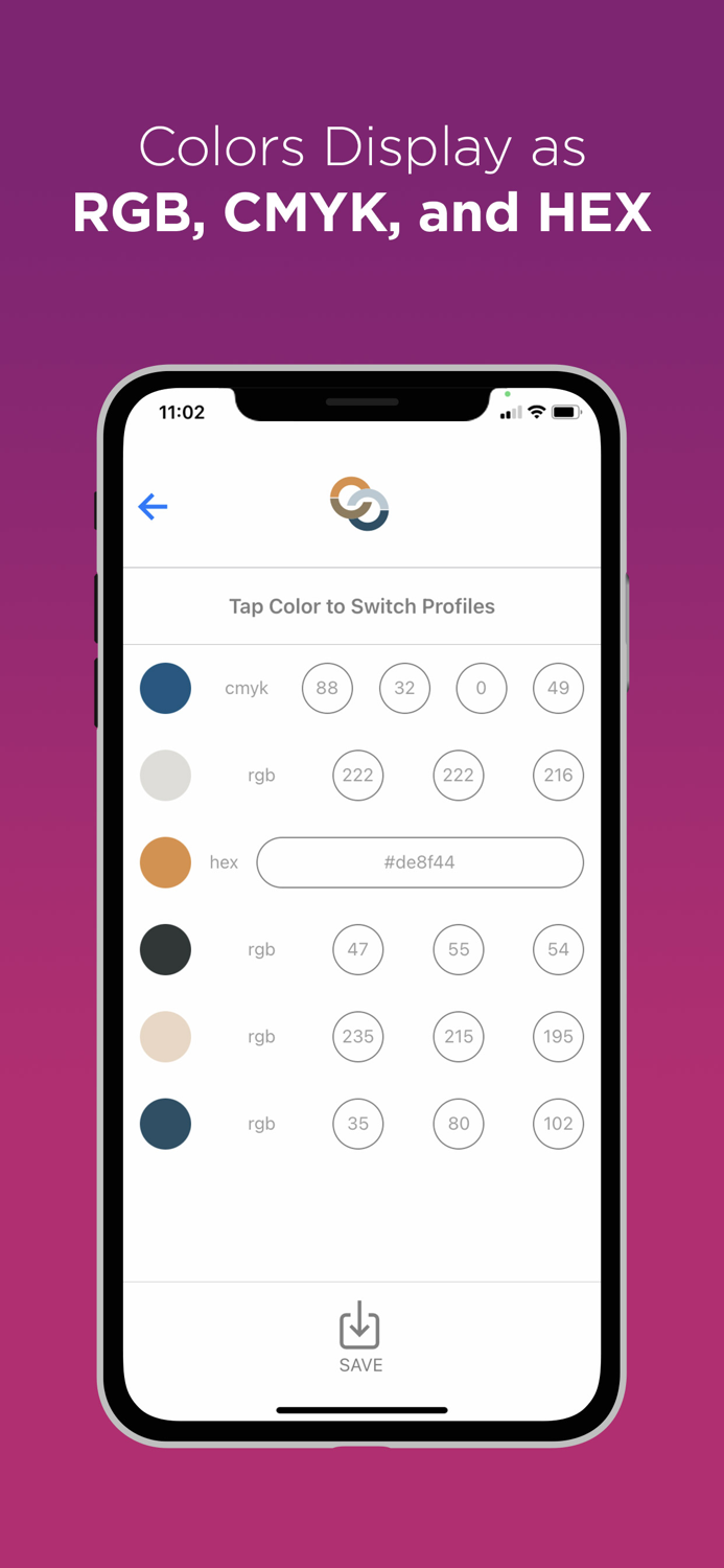 Color Chain - Color Blending