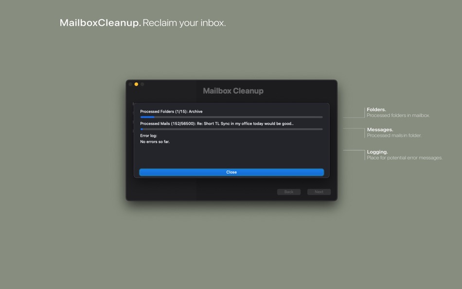 #3. MailboxCleanup (macOS) 由: Alexander Willner