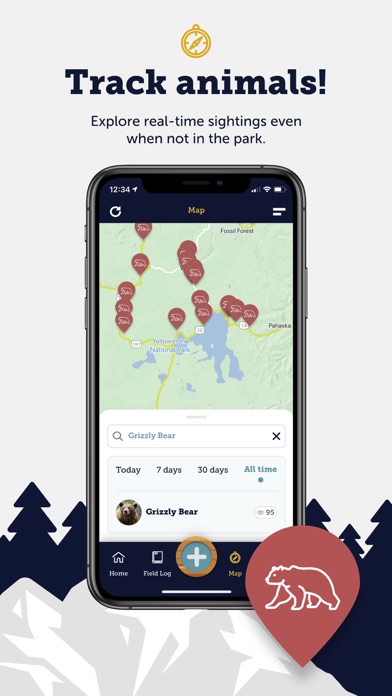 Yellowstone Explorer -Track It Screenshot