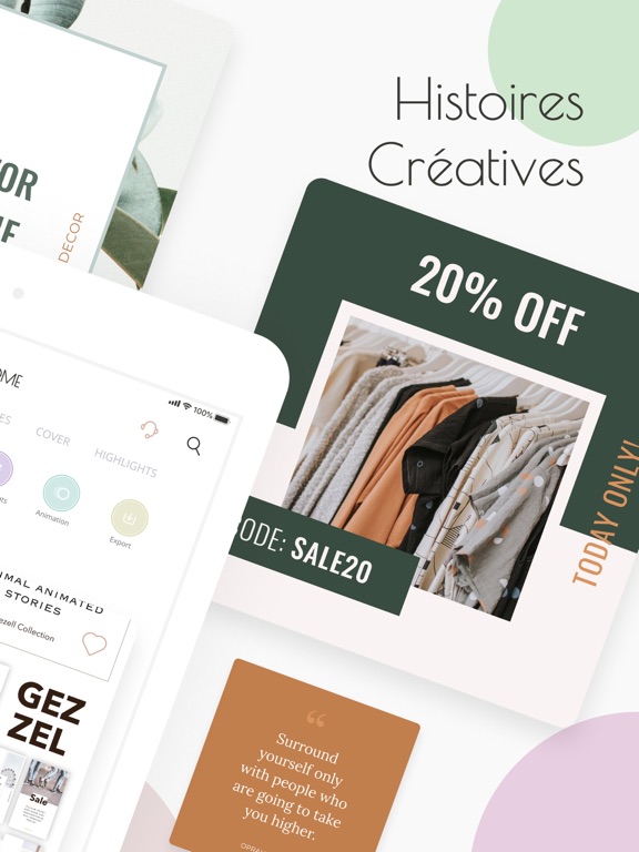 Screenshot #5 pour Stories Templates – Famagic