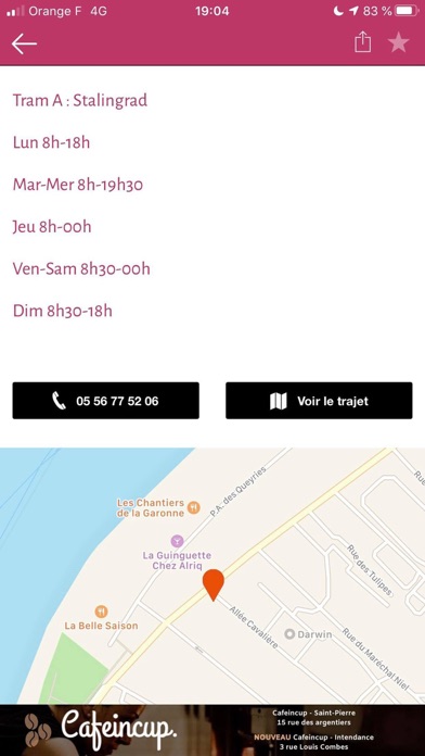 Mon Appli Cannelé Screenshot