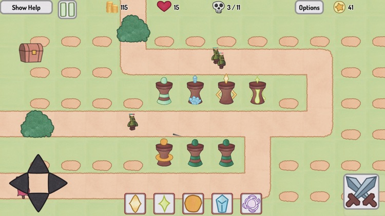 StampFense - tap tower defense